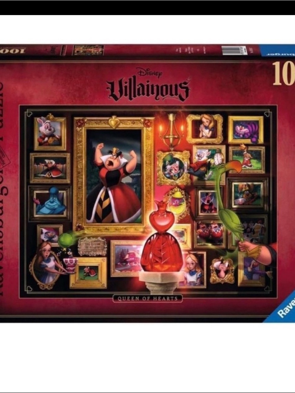 Ravensburger Villainous Queen of Hearts 1000 Piece Puzzle